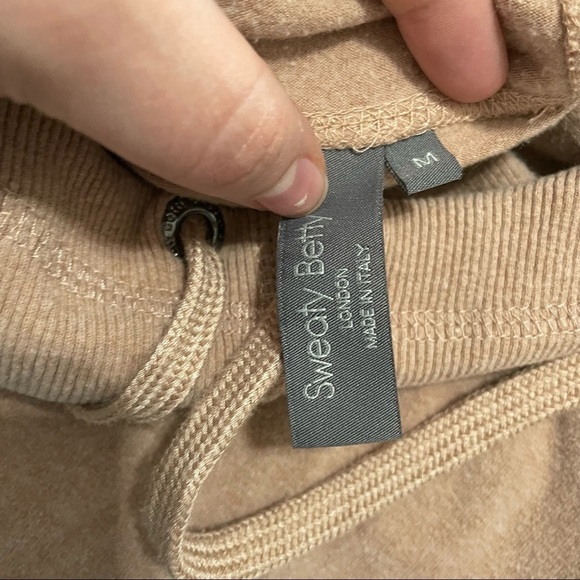 Sweaty Betty Mauve Asymmetrical Hemline Hoodie - Picture 2 of 4